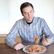Illustration for article titled Area Man Always Carbo-Loading Just In Case
